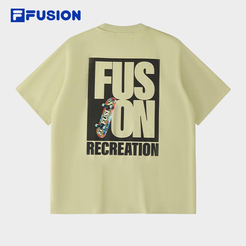 Fila Fusion Unisex Cotton Loose Fit T-Shirt