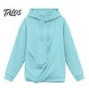 Oversized Women Hoodie Pet Pouch Hoodie, Hooded Sweatshirt with Kangaroo Pouch, Warm Fall Dog Cat Carrying Pullover Top for Winter