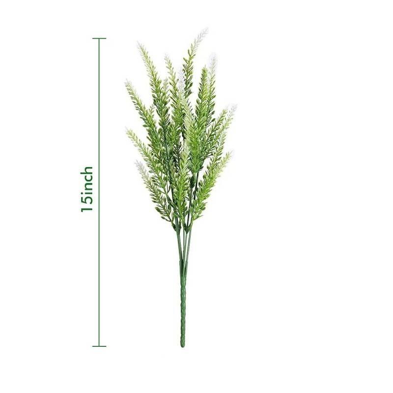 Lavender Artificial Flower Plant With Plastic Stems For Home Decor And Wedding Events