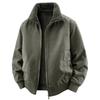 Herren Winter Lammwolle Doppelseitig Freizeit Revers Arbeitskleidung Jacke 7956