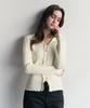 BASIKA Slim Ruffle Knit (Ivory)