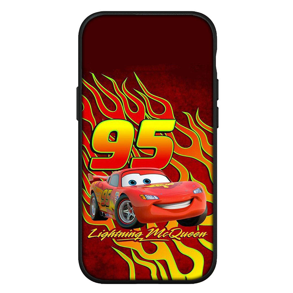 For Samsung Galaxy S24 S23 iPhone 16 15 14 Xiaomi Redmi Note 13 12 11 10 8 Plus 9 Pro Max X XR Phone Case Lovely Cars Lightning McQueen 95 OPPO Huawei