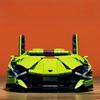 Technical Racing Sport Car Model Building Blocks City Mechanical Speed Race Vehicle Super Car Brick Puzzle Toys Kid Adult Birthday Gifts