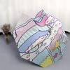 Little Twin Stars,Sanrio Characters Automatic opening and closing folding umbrella with 8 rib frame and compact travel design,perfect for