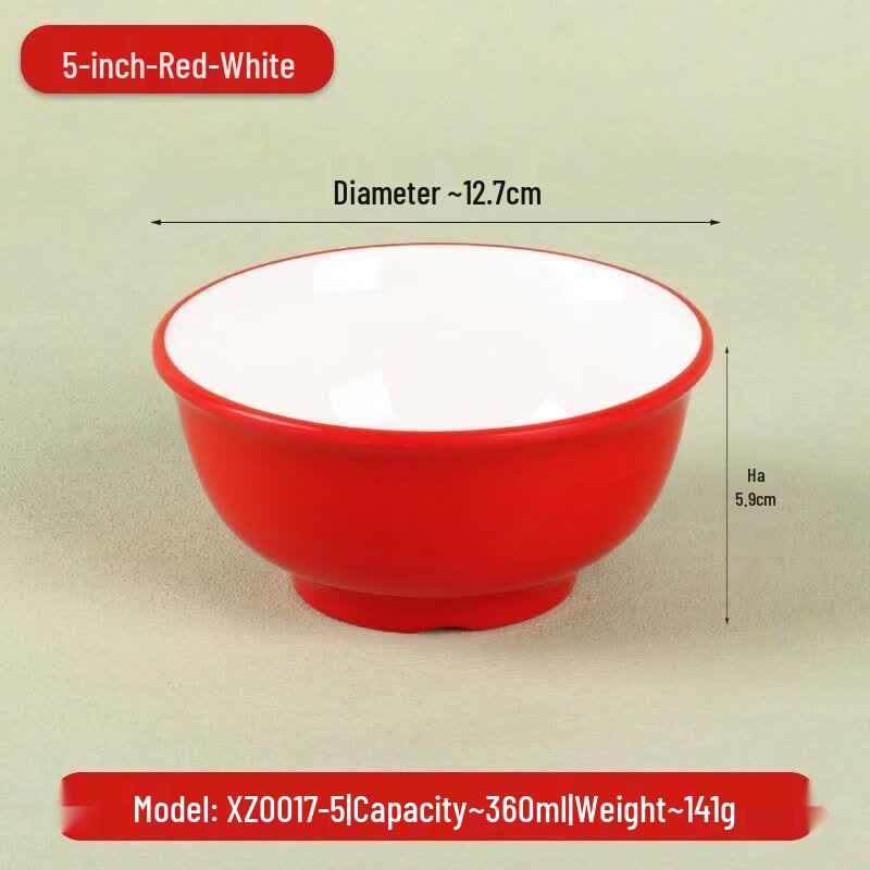Маленькие меламиновые миски Qiwei (10-Pack)
