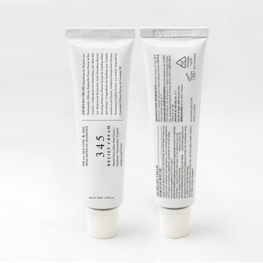 DR.Althea 345 Crema Crema Idratante Coreana, Idrata e Leviga la Pelle, Formula Leggera Non Grassa, 50ml