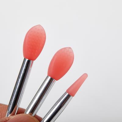 Siliconen Lippenbalsems Lipmasker Kwast Met Zuignap Stofkap Make-up Kwasten