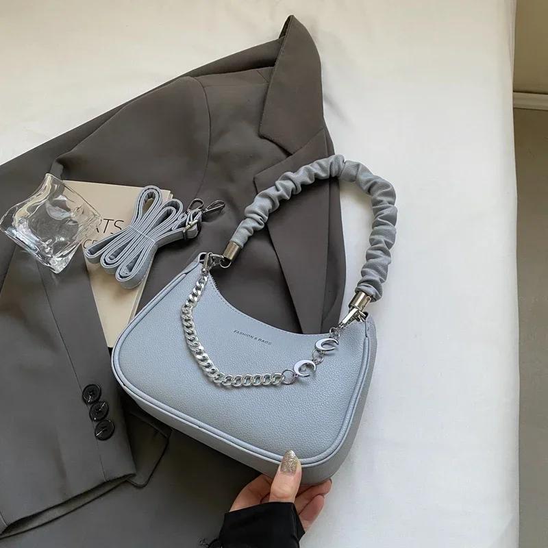 Versatile Crossbody Bag for Women's Fashion  New Customized Simple Shoulder Bag  One Shoulder Bag