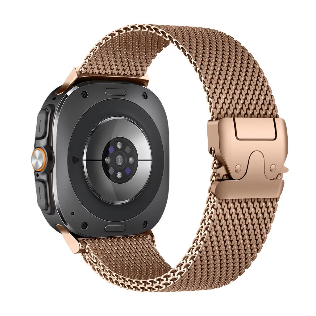 Parachute Buckle Straps for Samsung Galaxy watch ultra 47mm belt milanese loop bracelet correa Galaxy watch 7 ultra 47mm band