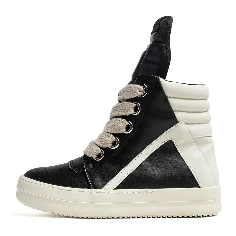 2025 Winter Street Style Men's Fashion Boots Height Increasing Light Adult Women's Sports Casual Shoes Sneakers