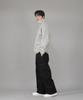 Seinteukeulu Warm-Up Loose Fit Brushed Turtleneck Plain Sweatshirt Wlp-839 Gray