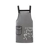 Waterproof Cartoon TPU Disposable Apron - Sleeveless, Oil-Proof Kitchen Workwear for Women (2025 New)