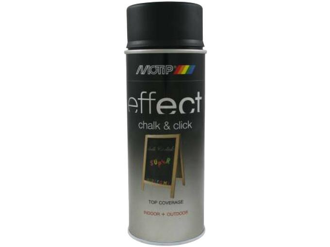 MOTIP Chalk and Click Black Magnetic Chalkboard Paint Spray 400ml