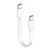 10/20/50cm Short 100W Type C To Type C Cable 90 Degree Elbow Data Cable 480mbps Fast Charging Cord for Mobile Phone