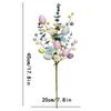 Easter Party Eggs Branch Decoration with Artificial Flower DIY Flower Bouquet for Table Easter Garden Party Desktop Decoration