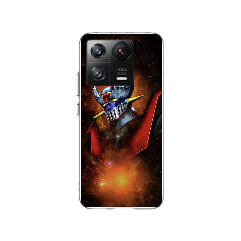 

G-Goldorak UFO Робот Чехол для Телефона Для Xiaomi Poco F7 Ultra X7 X6 M8 M7 M6 M4 M3 Pro X4 Mi 15 15T 14 14T 12T 12S 10T Pro 12 11 Lite Xiaomi Poco X6 Pro