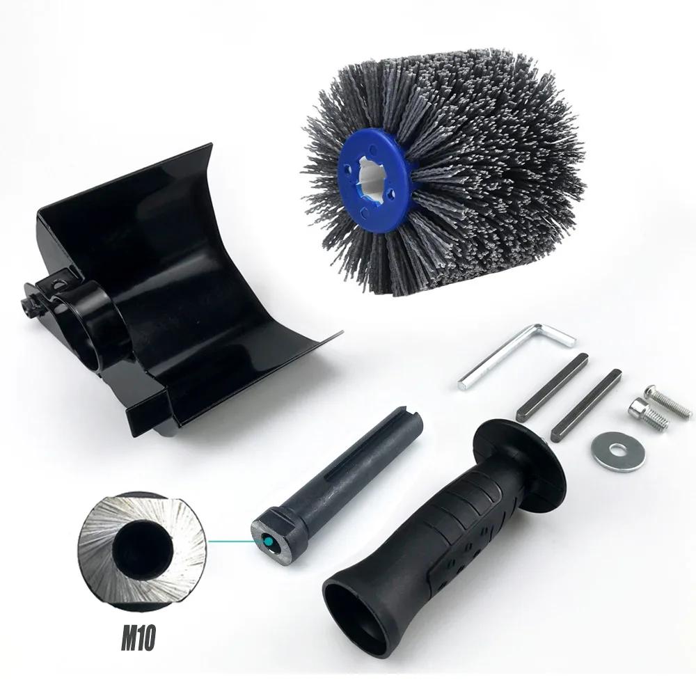 Multifunktionale Winkelschleifer Polierzubehör, Holzpolieroberflächenbehandlung Reparatur Polieren Drahtbürstenrad