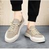Fashion Shoes Men's Summer 2025 New Edition Men's Shoes Solid Color Casual Canvas Shoes Breathable Singlees