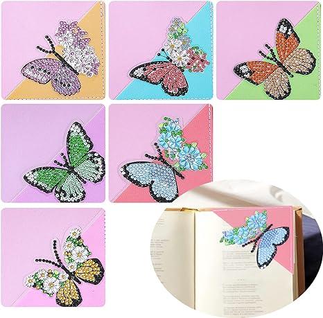 DIY Creative Handpainted Diamond Art Bookmark Set with Japanese & Korean Styles Customizable Sizes