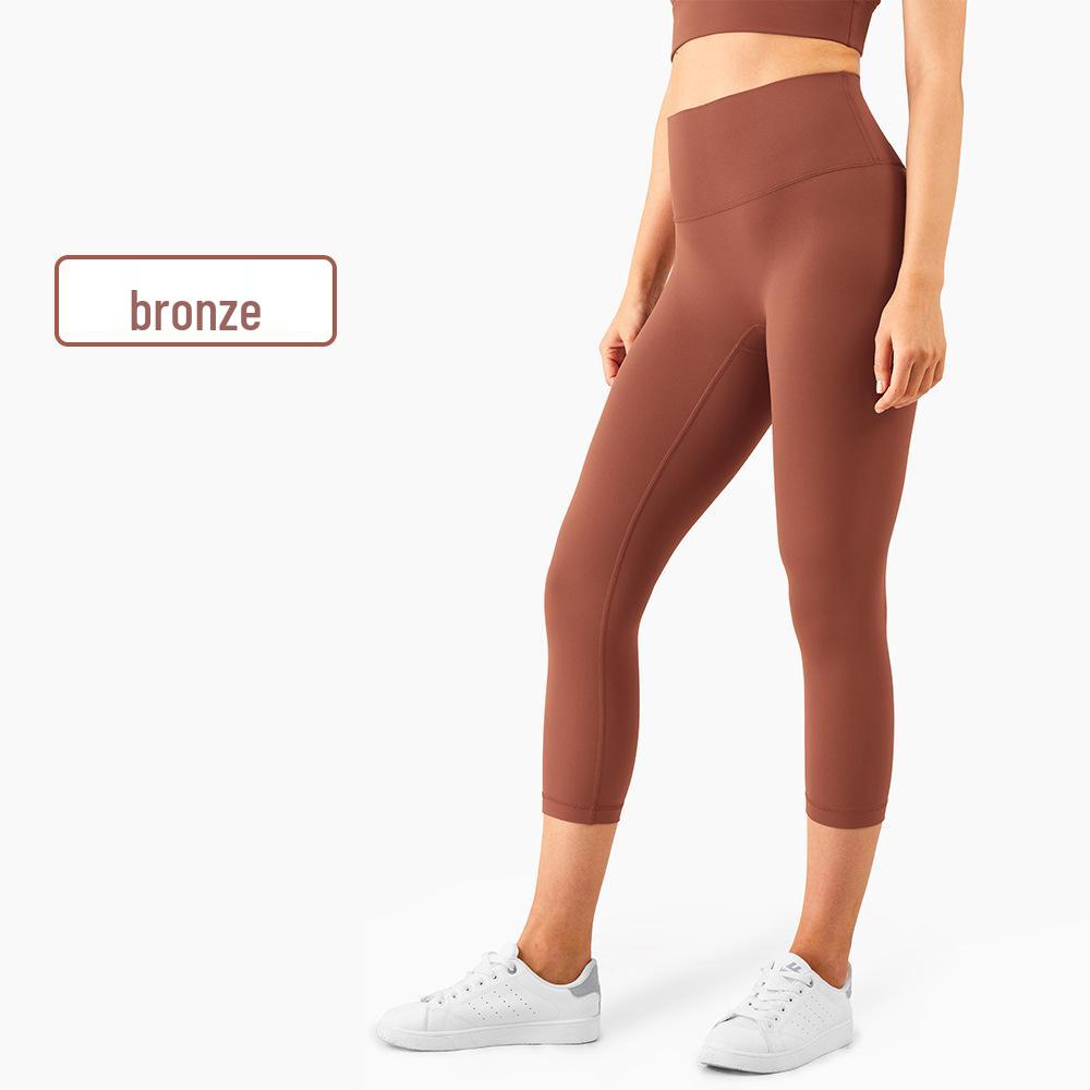 Huanpan Women's Seamless Butt-Lifting Yoga Leggings