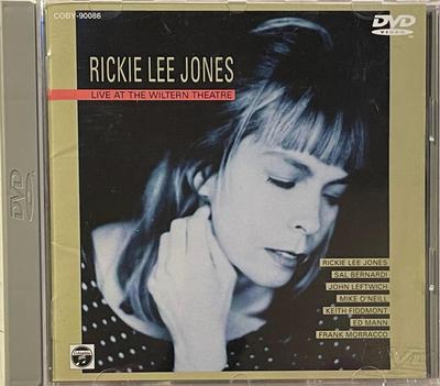 DVD RICKIE LEE JONES  Live At The Wiltern Theatre COBY90086 NIPPON COLUMBIA 1999 Japan ObiMusic Video Used