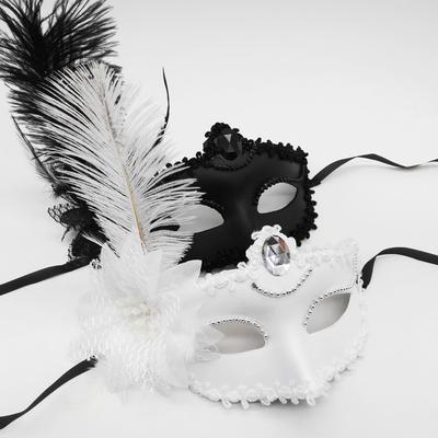 Taneční Párty Diamantová Benátská Maska Peří Květina Svatba Karneval Vystoupení Kostým Sexy Dámská Maska Maškarní Ples Vánoce 2025