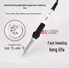 Temperature Control 60W Ultra-Sharp Electric Soldering Iron with Lead-Free Tip, Internal Heating, Antistatic, Replaces 936 Model