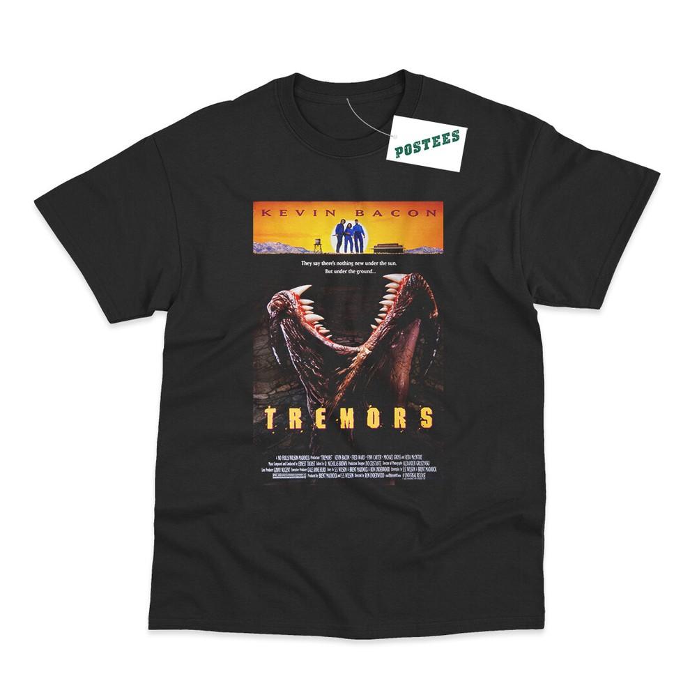 Retro Movie Poster Style Inspired By Tremors DTG Printed T-Shirt