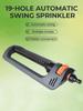 Oscillating Sprinkler Indestructible Rustproof Automatic Swing Irrigation Sprinkler 4 Modes for Large Lawn Yard and Garden Gass