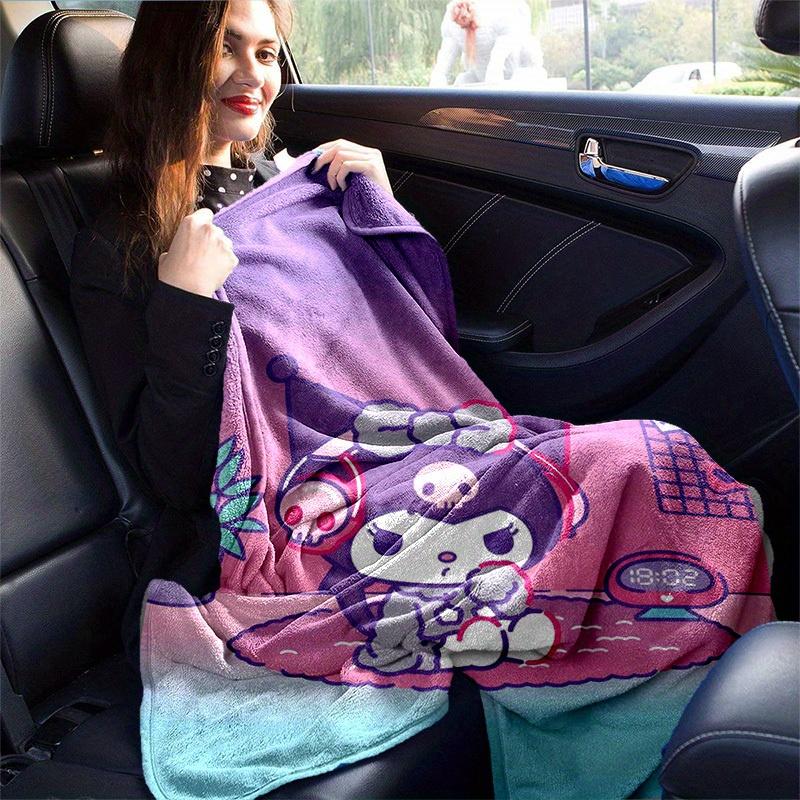 1pc. Cute Cartoon Character Print Blanket - Perfect for Home, Office, Outdoor Use, Gift Idea, Suitable for All
