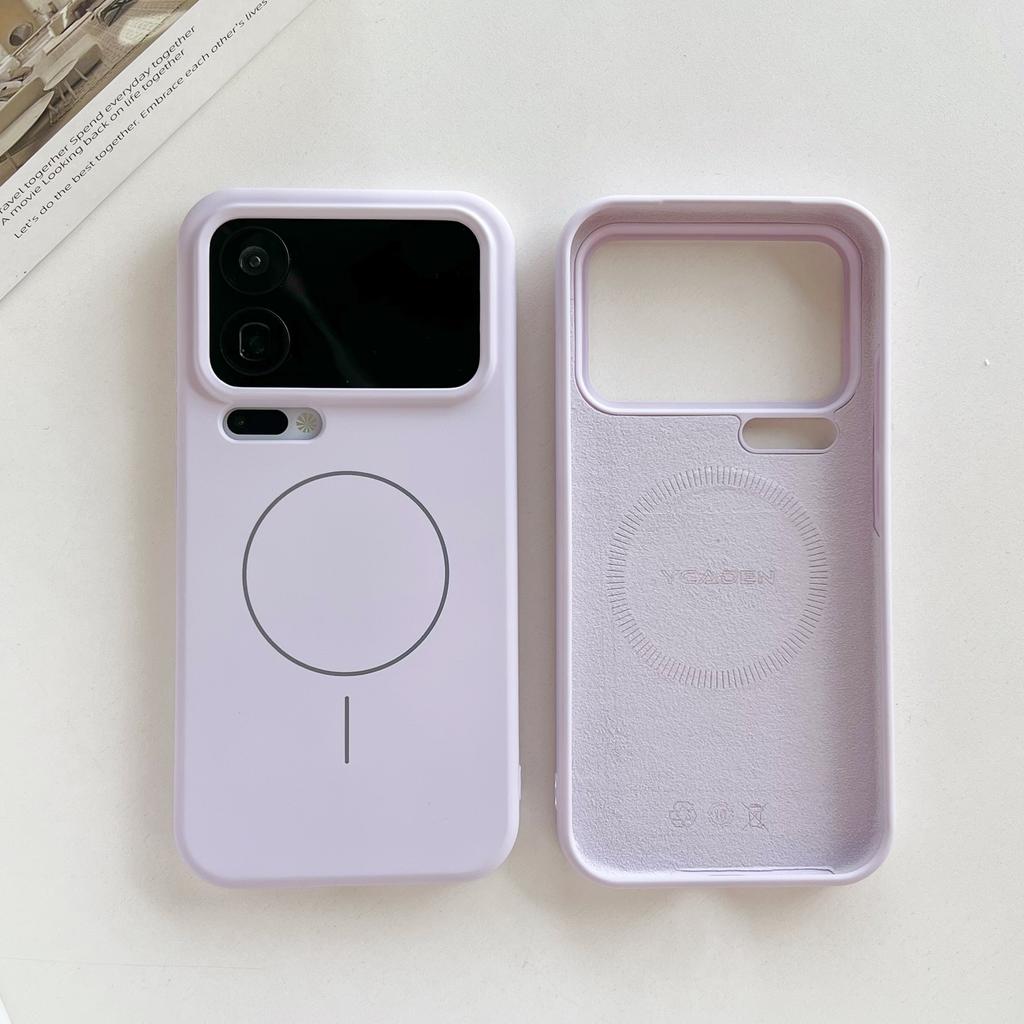 Original Liquid Silicone For Magsafe Case For Xiaomi 17 Pro Max 15 Ultra 14 13 Pro Shockproof Magnetic Wireless Charge Cover