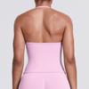 Seamless Solid Color Sexy Back Tank Top for Women - Yoga, Running, Fitness