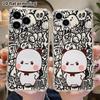 Phone Case: 2D Flat Suitable for iPhone 18 17 16 15 14 13 Pro, Transparent with Corner Protection, Cute Angry Face, Christmas and Halloween Gift