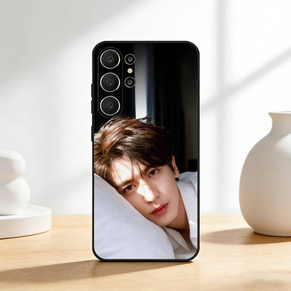 P-Pursuit of Jade-Zhang Linghe Phone Case For Samsung S26,S25,24,23,22,30,21,10,9,Ultra,Plus,Lite,Black Soft Case Samsung S20plus5G