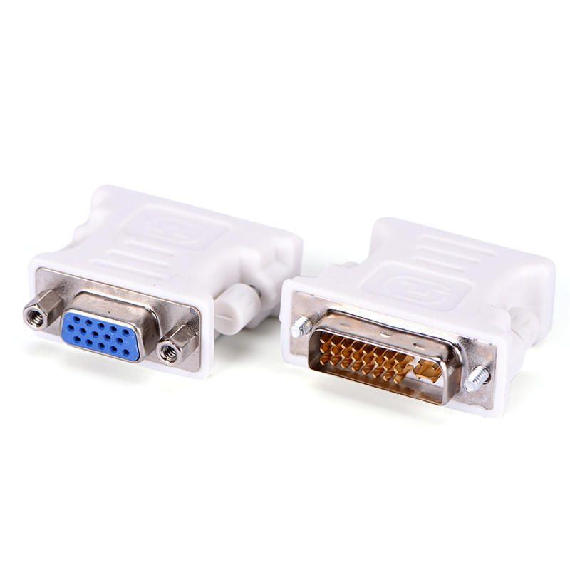 High Quality Hd Display Project Conversion Head Dvi To Vga Adapter Head Revolution Vga Female