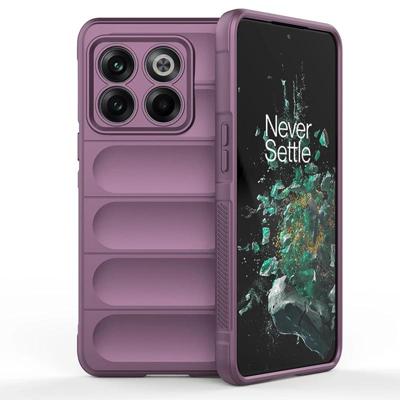 For OnePlus 10T 11 12 5G Back Cover Phone Case Soft Liquid Silicone Anti-fall Shockproof Protect Funda Coque