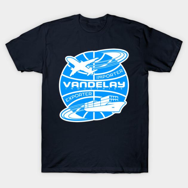 Asian Size Cotton Unisex Tshirt Print T-shirt Vandelay Industries Importer Exporter T-shirt No-Cut Print Regular Fit