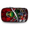 Ninjago Pencil Case For Students With Nylon Material And Storage Pocket