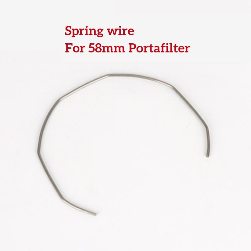 

5pcs 51/54/58mm Coffee Portafilter Basket Spring Clip Wire For Breville Expobar Rocket Faema WELHOME Nuova La Marzocco GAGGIA 5pcs per set