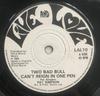 7inch Record PAT SIMPSON  Two Bad Bull Cant Reign In One Pen LAL10 Live And Love 1976 UK Reggae Ska  Dub Used
