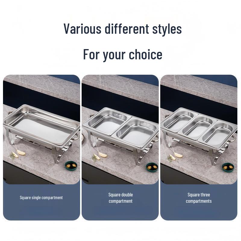 Wutuo Foldable Stainless Steel Chafing Dish