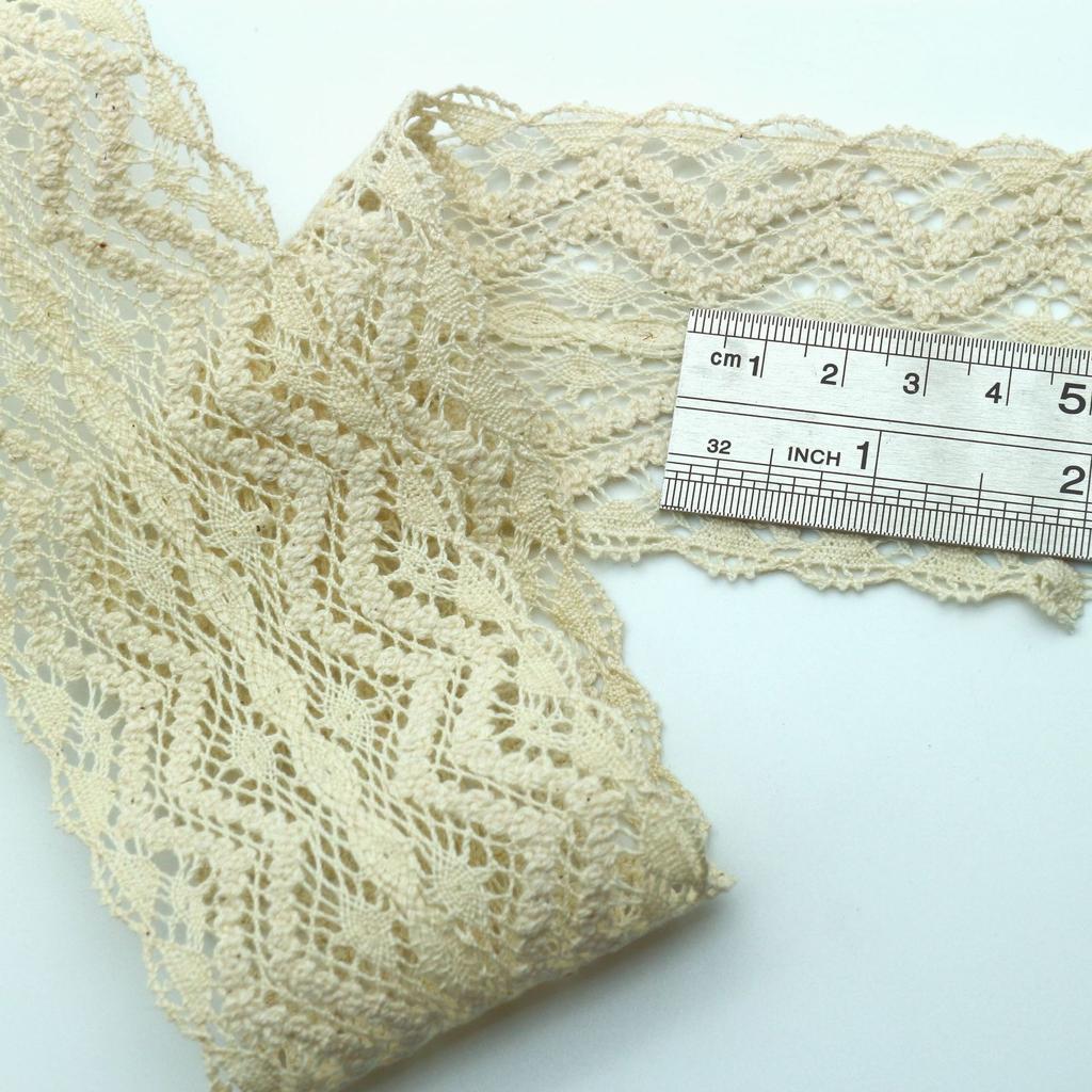 Cotton Thread Hollow Lace Diy Clothing Accessories Lace Webbing, Curtain Skirt Fabric Material Cotton Edge