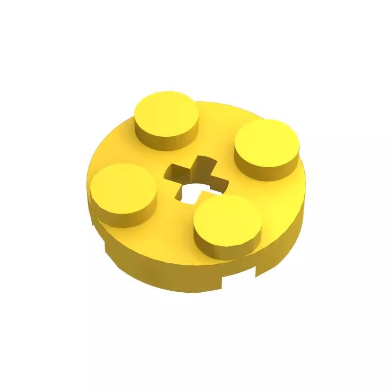 100pcs DIY Building Blocks Size Compatible With 4032 Brick Plastic 2x2 Round Toys for Children