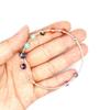 14k Gold Plated Adjustable Bracelet Gold Color Crystal Bracelet Open Cuff Bangle  Minimalist Style