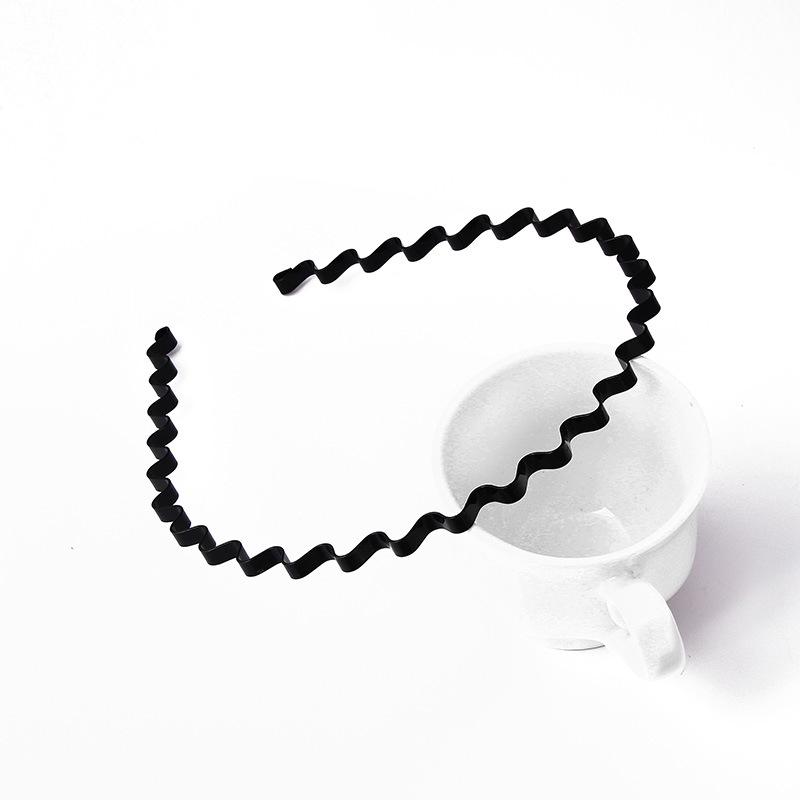 

Черные женщины девушки волосы простой стиль повязка на голову инструмент для мытья волос one size чёрный