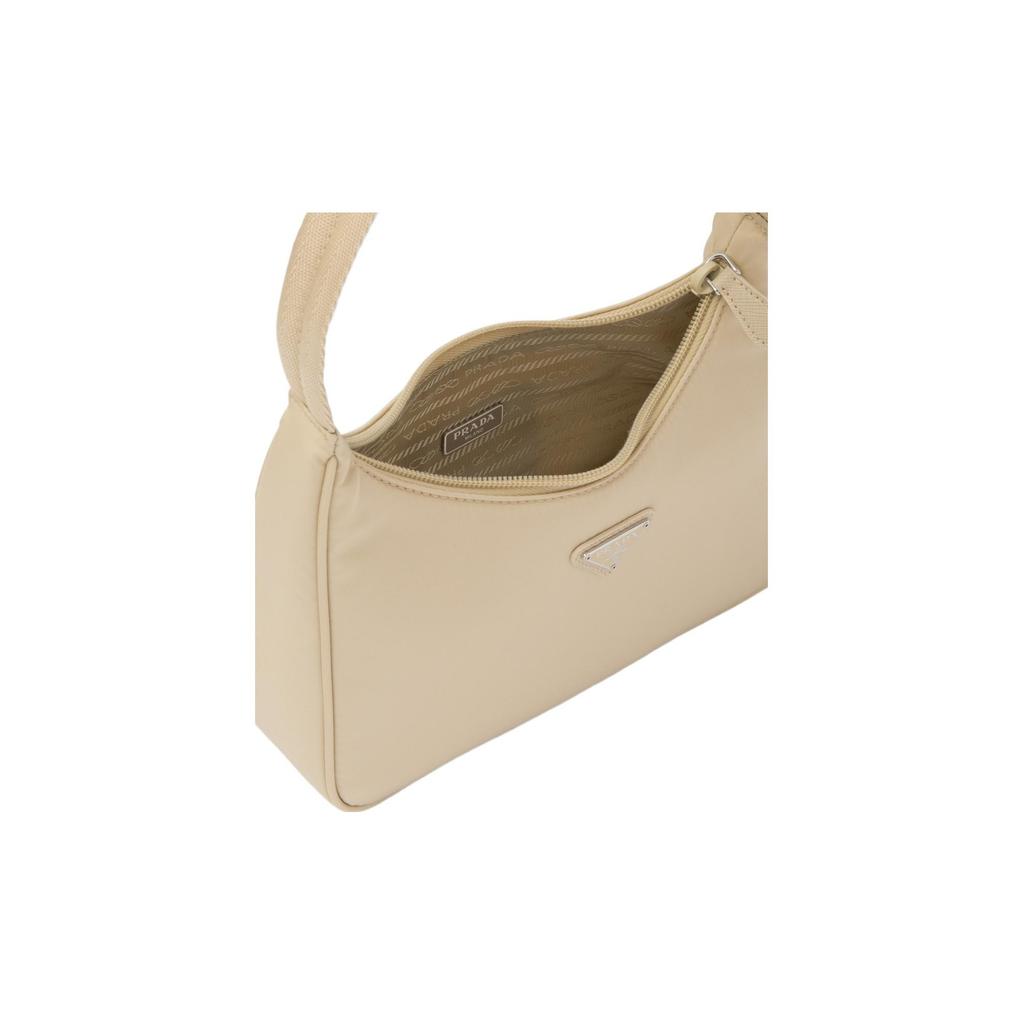 Prada Re-Edition 2000 Nylon Mini Handbag Women Handbags Desert-Beige 1NE515_RDH0_F0F24