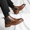 Men's high-quality British casual boots spring and autumn new soft-sole non-slip comfort outdoor fashion youth Joker work boots