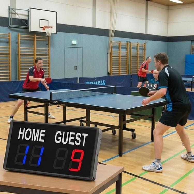 LED Electronic Scores keeper With Remote Control Indoor Electronic LED Scoreboard Multi-Sport Digital Scoreboard