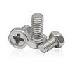 Hex Outer Cross Recessed Slotted Screw, 304 Stainless Steel, GB29.2, M3 M5 M6 M8 Sizes