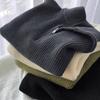 Men S Half Zip High Neck Pullover Sweater Japanese Style Casual Knitwear